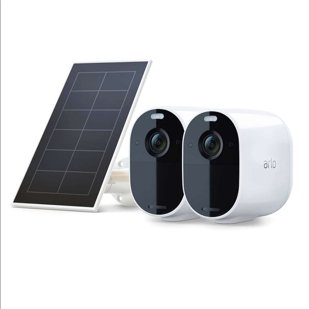 Arlo Essential Spotlight Camera | Wire-Free, 1080p Video | Color Night Vision